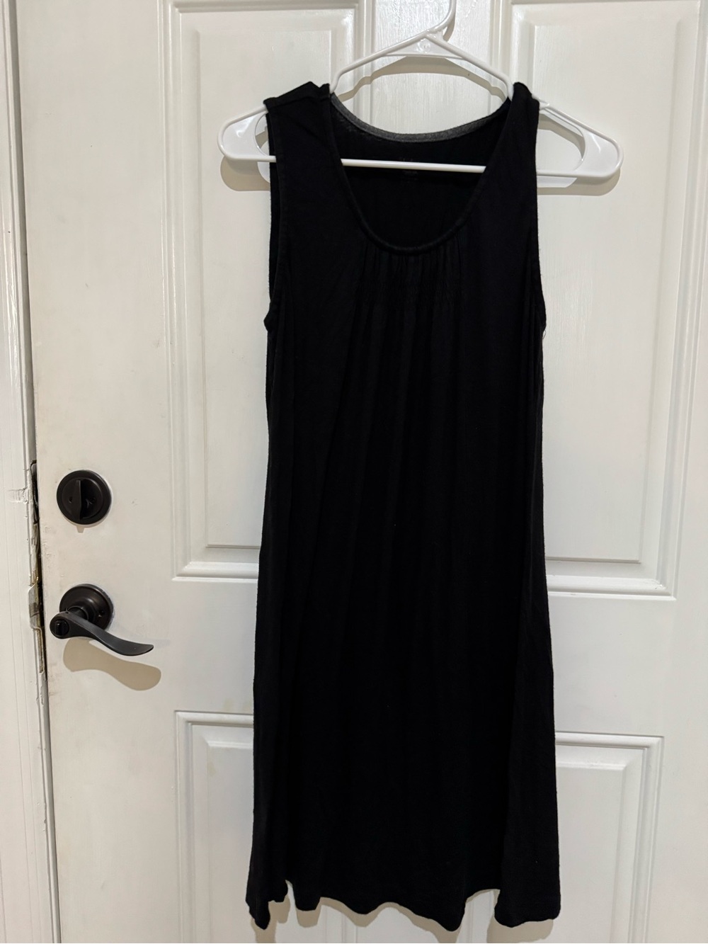 George Black Sleeveless Midi Dress